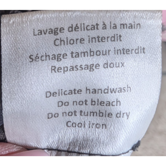 VTG Y2K Sheer Silk Velvet Burnout Leopard Fairy Grunge Baddie Hi Low Hem Tank 4 - Picture 8 of 8